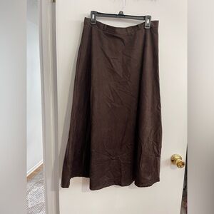 Elegant Brown Women's Skirt
